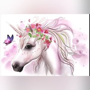 Magical Unicorn Diamond Dot Painting